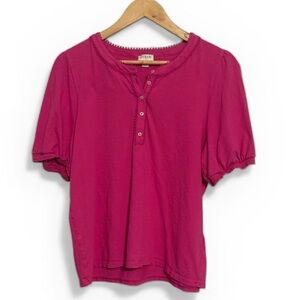 Women’s pink blouse by J.Crew Size XL